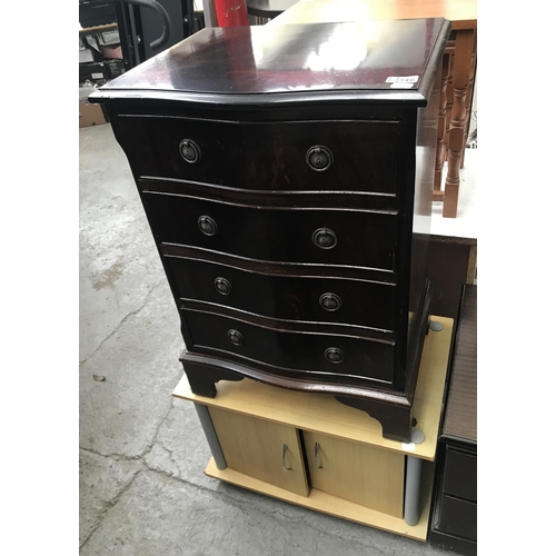 346 - Bedside drawer unit plus one other