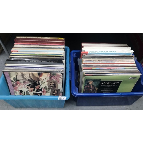 75 - 2 Boxes containing LPs