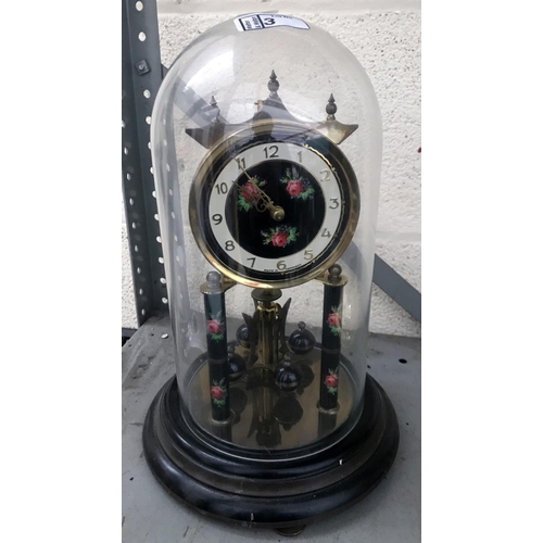 3 - Ornate German dome clock