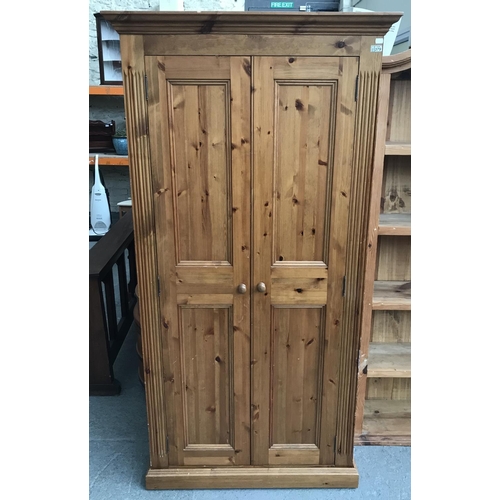 379 - Pine wardrobe