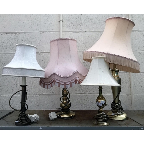 53 - 4 Table lamps