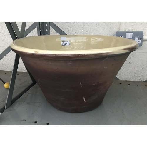 54 - Large ceramic dairy bowl