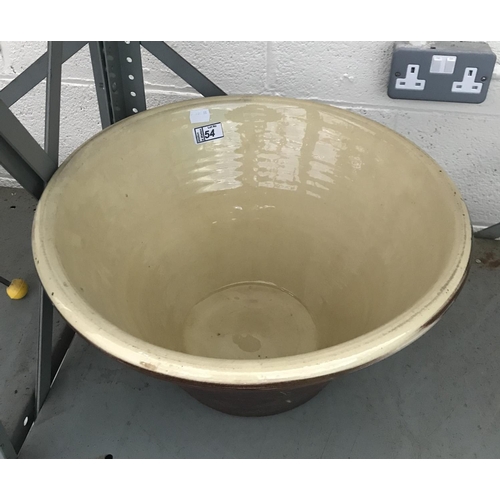 54 - Large ceramic dairy bowl