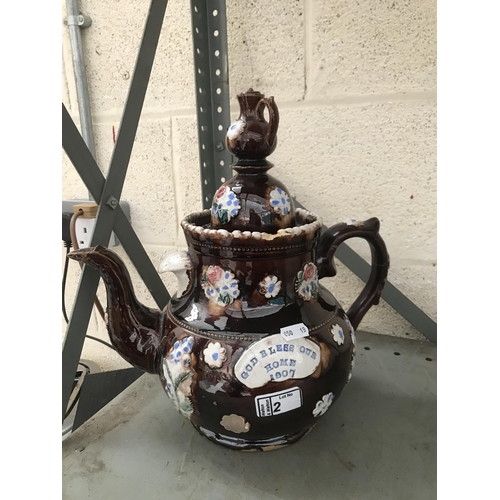 2 - Bargeware teapot
