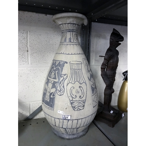 21 - Large decorated water jug