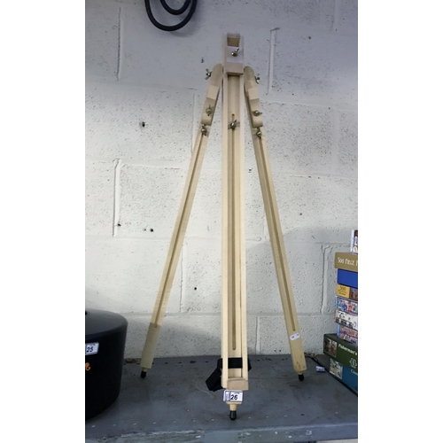 26 - An artist's easel