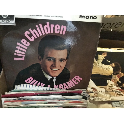 6 - Box containing LPs and singles