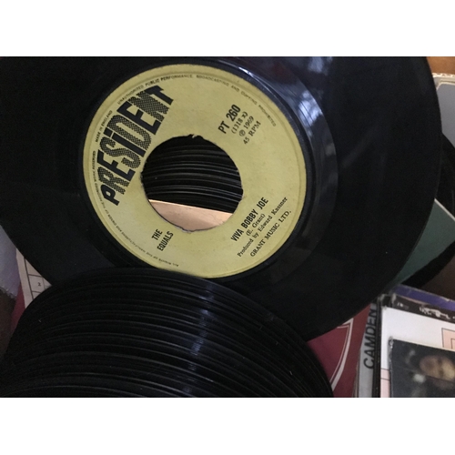 6 - Box containing LPs and singles