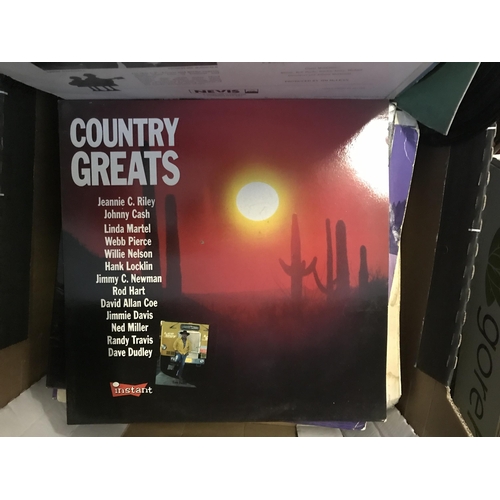 6 - Box containing LPs and singles