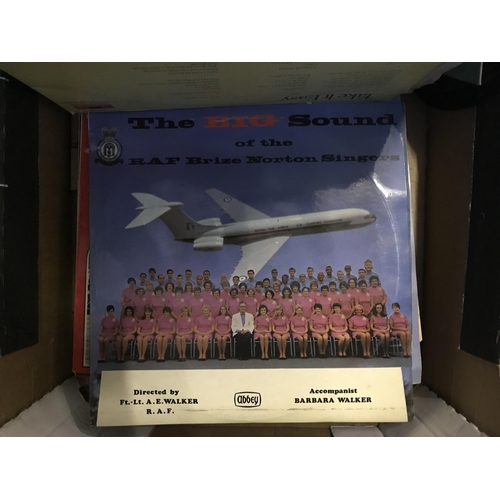 6 - Box containing LPs and singles