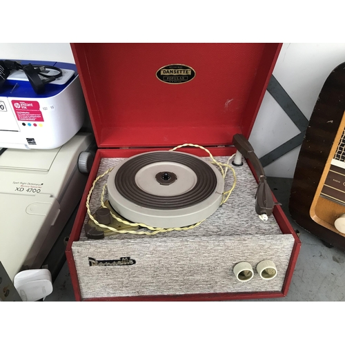 145 - Dansette vintage record player