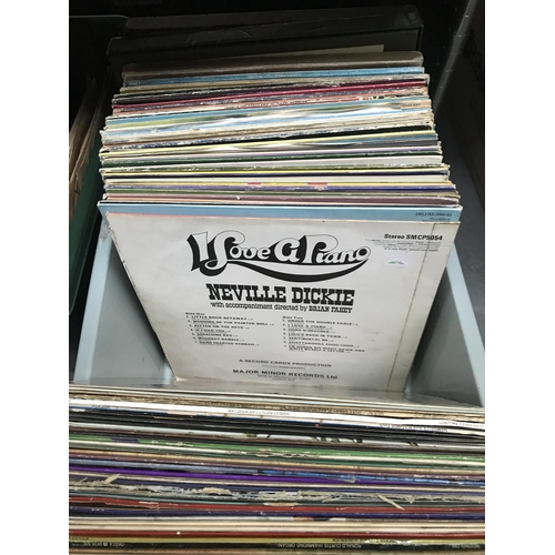 88 - Box containing LPs