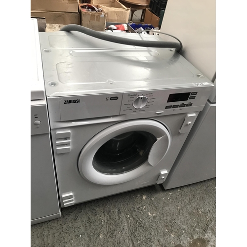 273 - Zanussi integrated washing machine