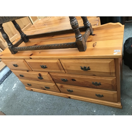 335 - Pine 7 drawer chest