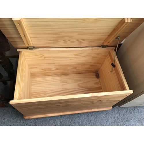 347 - Pine chest