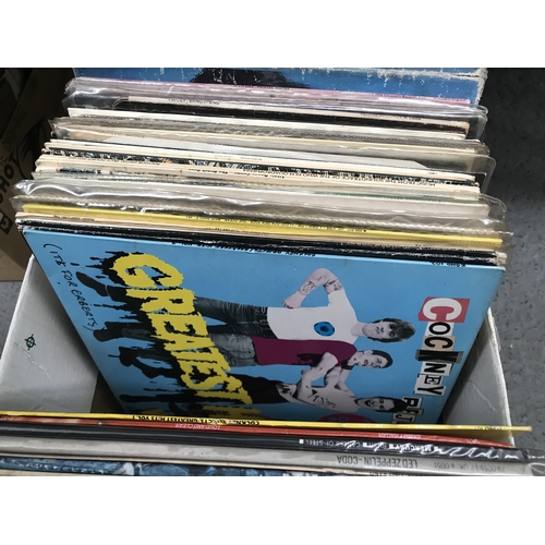 90 - Box containing LPs