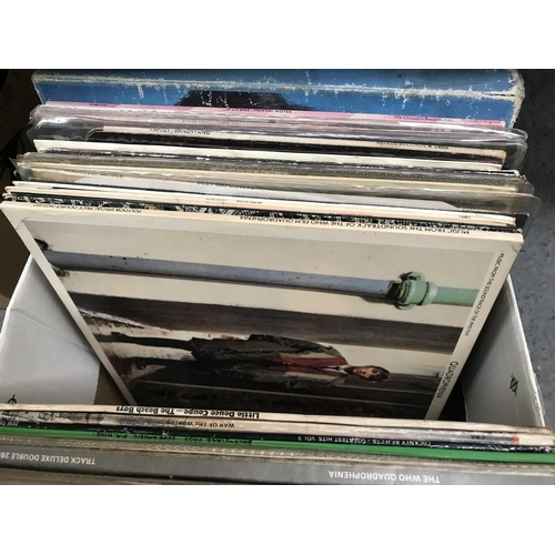 90 - Box containing LPs