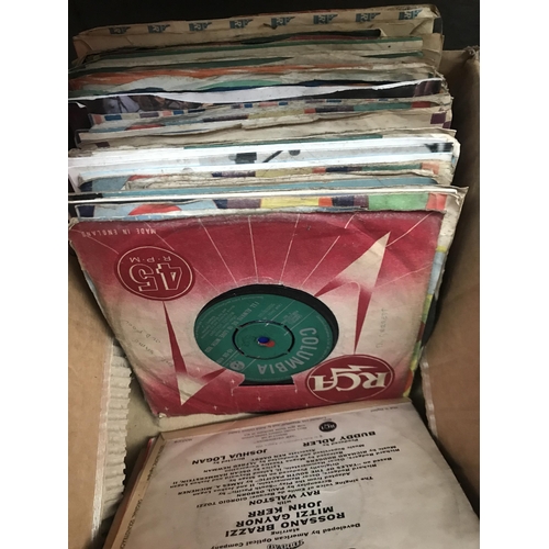 71 - 2 Boxes containing LPs and singles