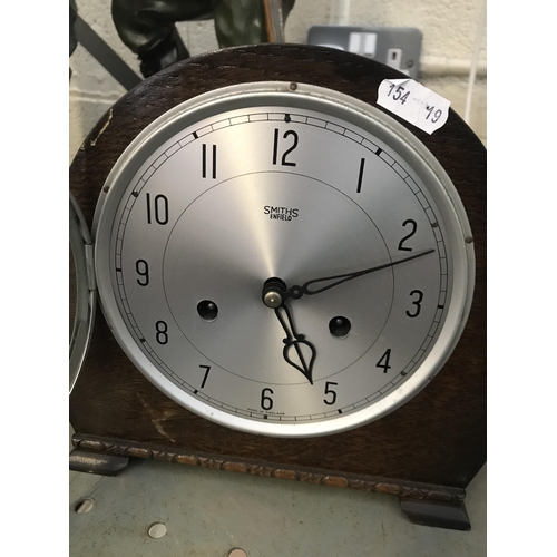 62 - Smiths Enfield mantle clock