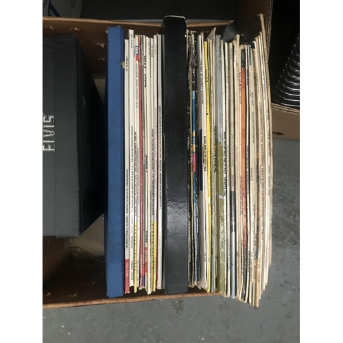 104 - Box containing LPs