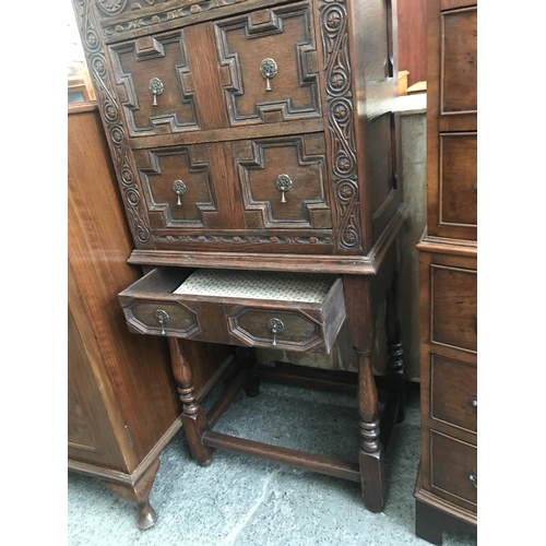 290 - 2 Drawer chest on stand