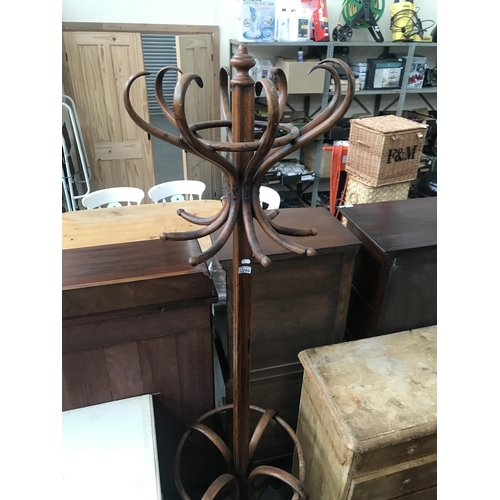 296 - Bent wood umbrella stand