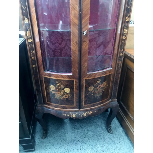 327 - Ornate display cabinet