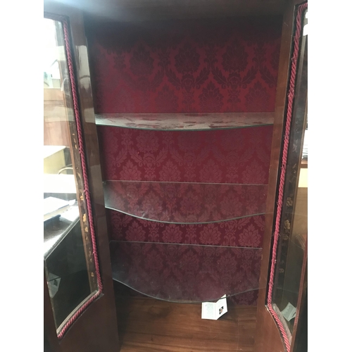 327 - Ornate display cabinet