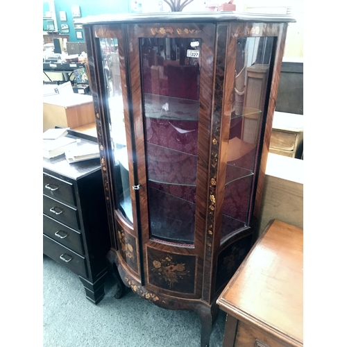 327 - Ornate display cabinet