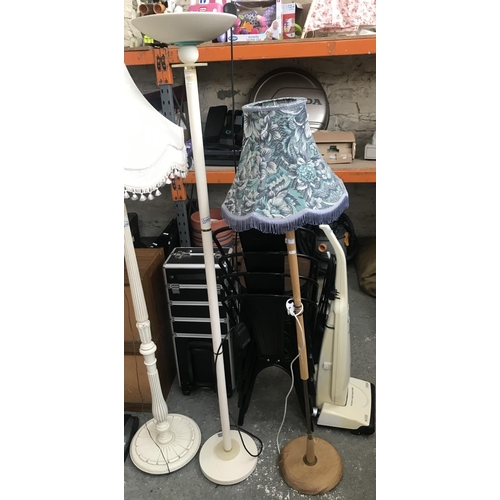 395 - 2 Floor standing lamps