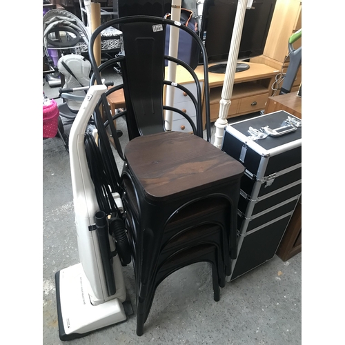 397 - 4 Modern cafe/ kitchen chairs