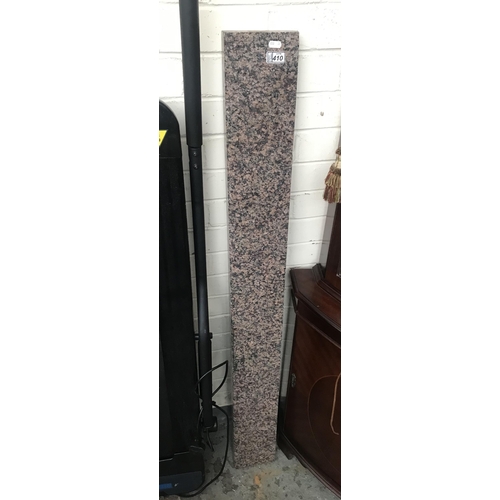 410 - Rose granite sill