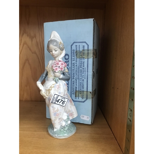 476 - Lladro figurine including box