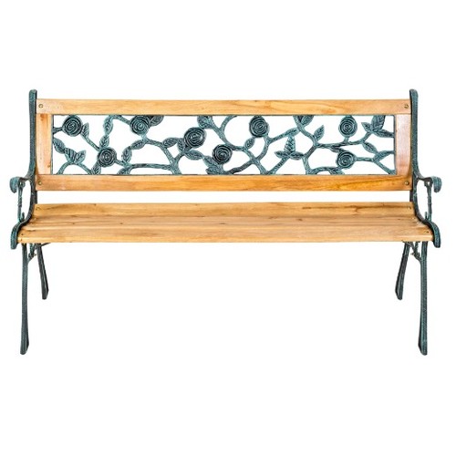 352 - New and boxed garden bench