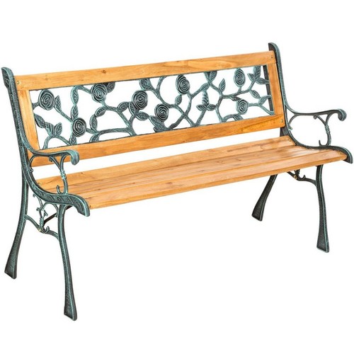 352 - New and boxed garden bench