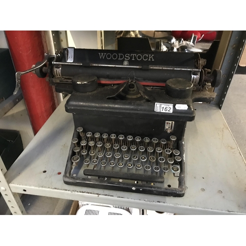 162 - Vintage Woodtsock typewriter