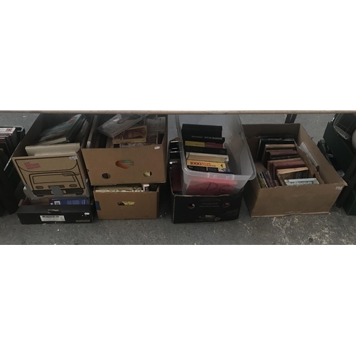 211 - 7 Boxes containing books