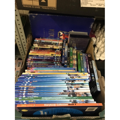 22 - Box containing collectible Disney books etc