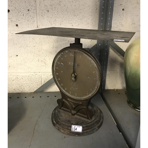 4 - Vintage Salter scales