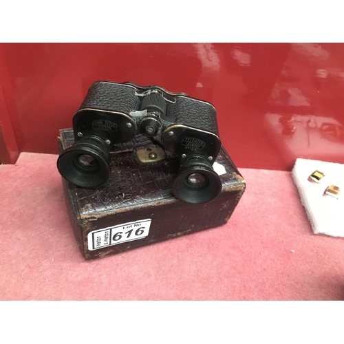 616 - Pair of Carl Zeiss Jena 3x13.5 opera binoculars