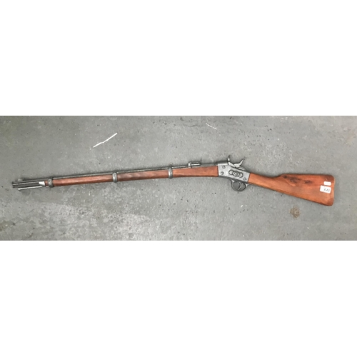 648 - Repro flint lock rifle