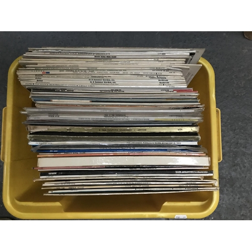 93 - Box containing LPs