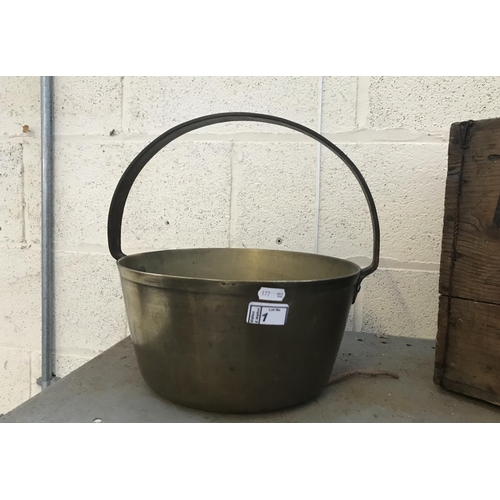 1 - Brass jam pan