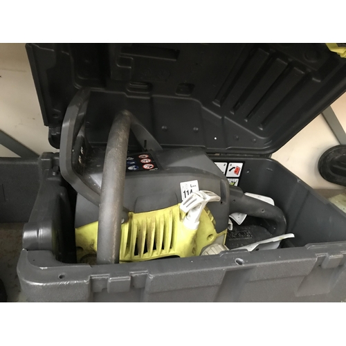 227 - Ryobi chain saw including case