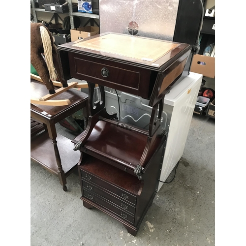 278 - Telephone table and side table