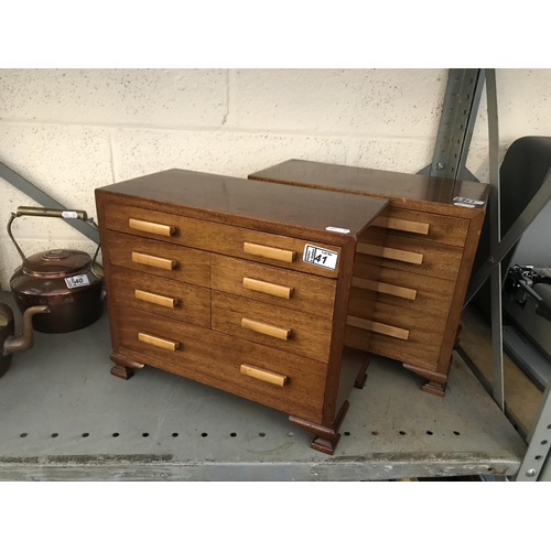 41 - Small pair of collector's drawers (35cm x 29cm)