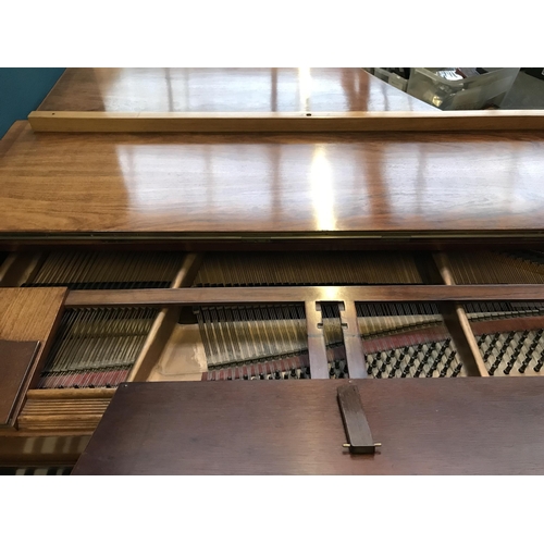 431 - Broadwood baby grand piano and stool