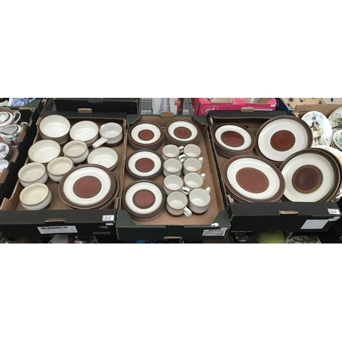 75 - 3 Boxes containing Denby dinnerware