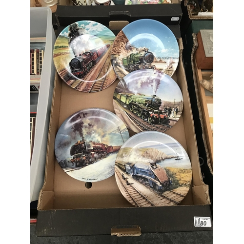 80 - Box containing Davenport locomotive plates