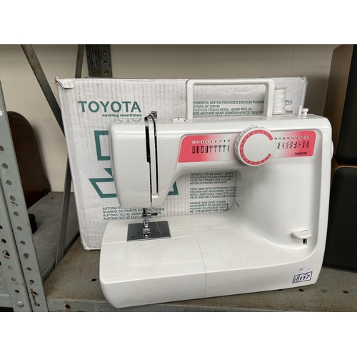 117 - Toyota sewing machine